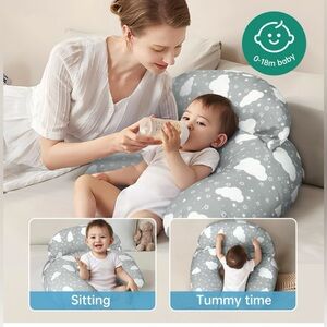 Q-MIULIKE Breastfeeding Pillow Nursing Pillow for Breastfeeding